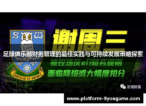 足球俱乐部财务管理的最佳实践与可持续发展策略探索